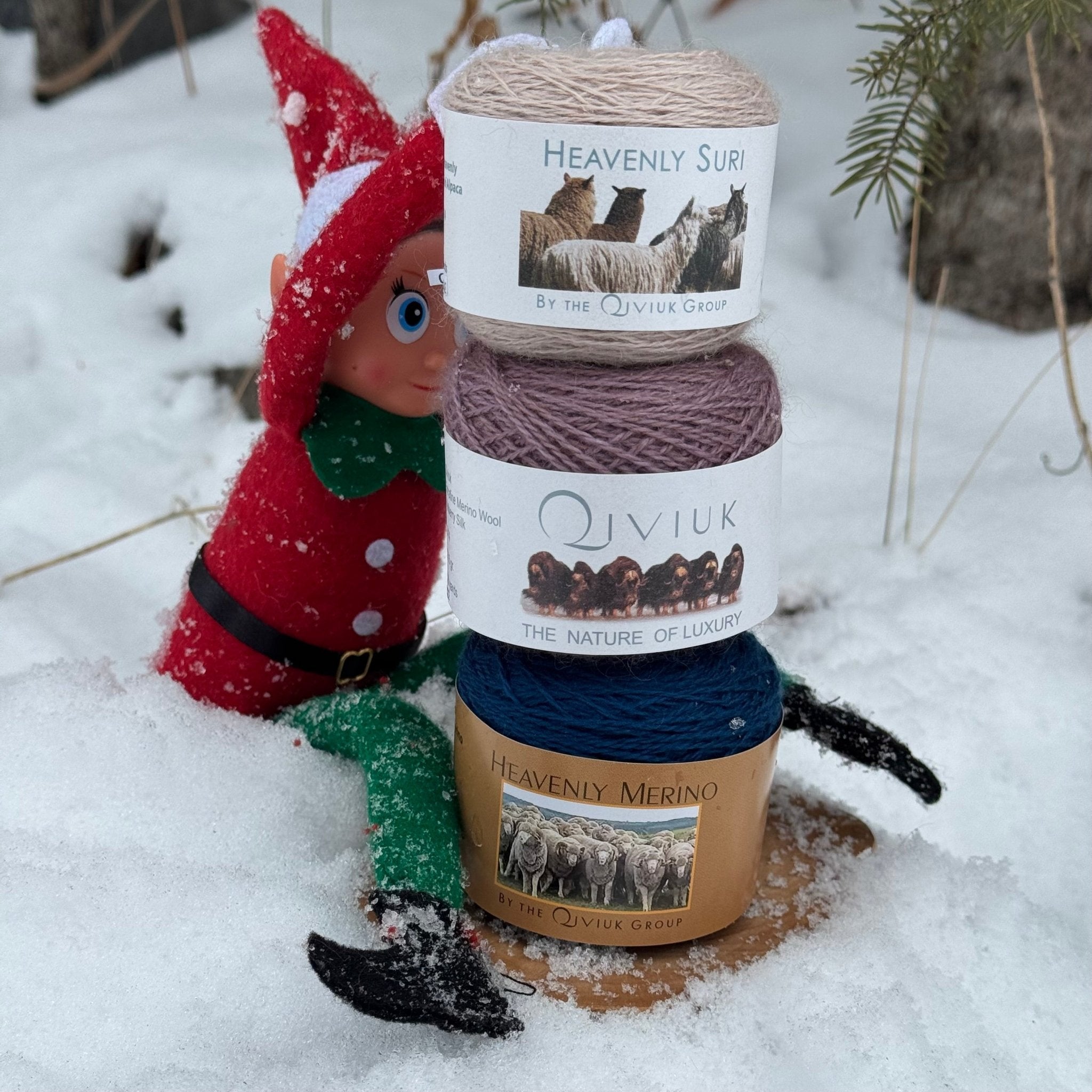 Santa's Elves Yarn Bundles