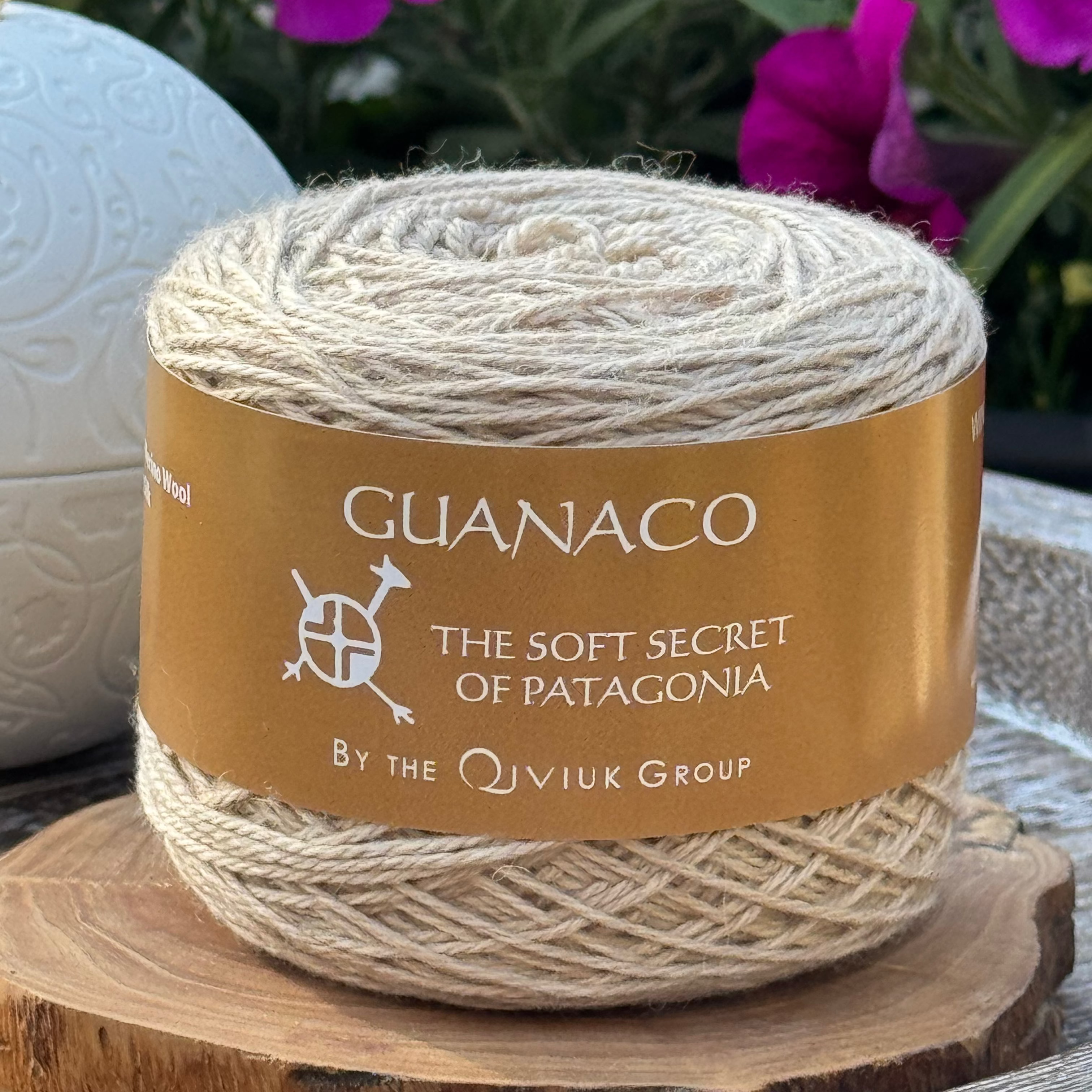 Guanaco Blend SPORT WEIGHT: Guanaco, Merino and Silk Yarn