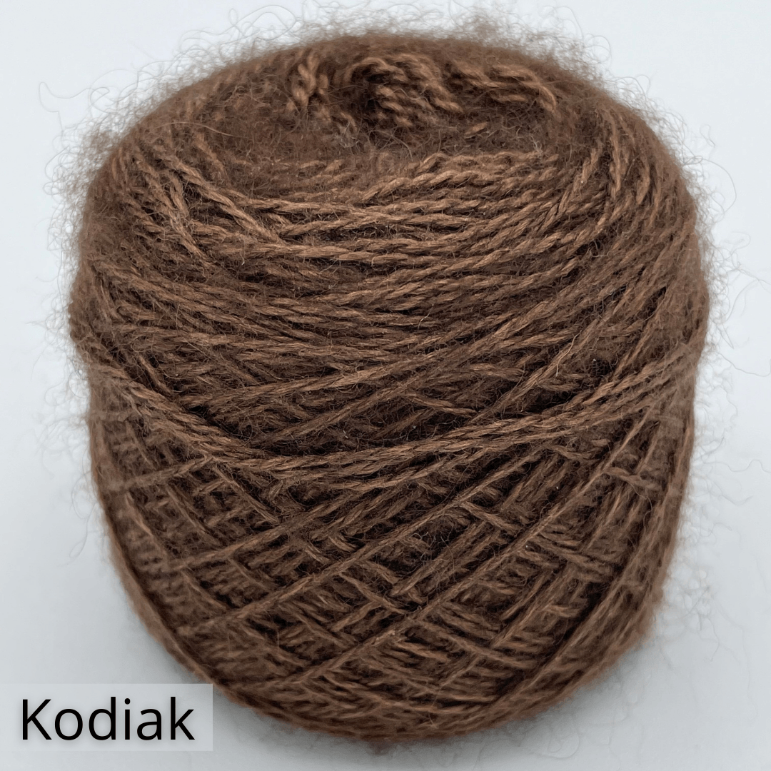 Royal Blend: Qiviut and Silk Yarn