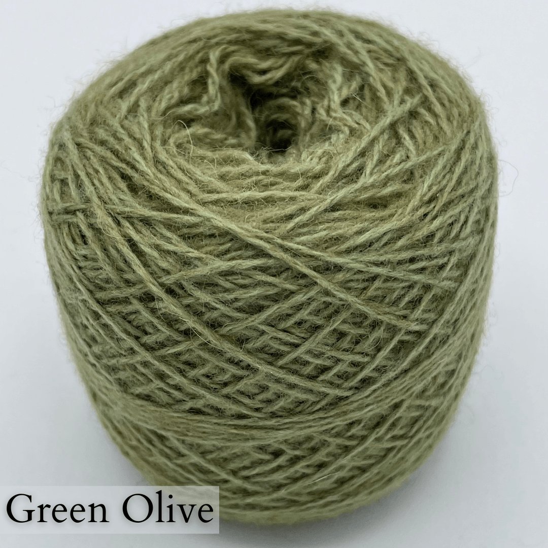 Bison Velvety Blend: Bison and Merino Yarn