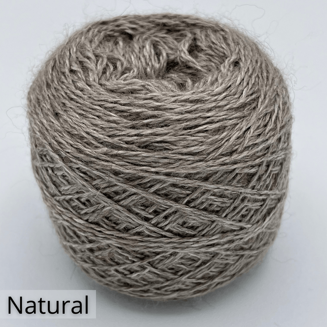 Royal Blend: Qiviut and Silk Yarn