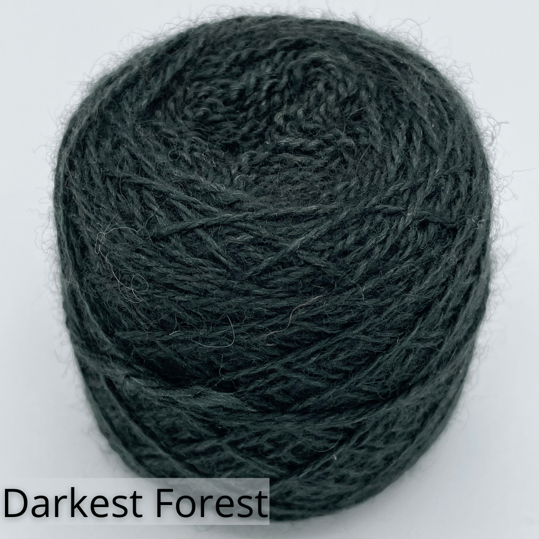 Luxury Blend: Qiviut, Merino and Silk Yarn