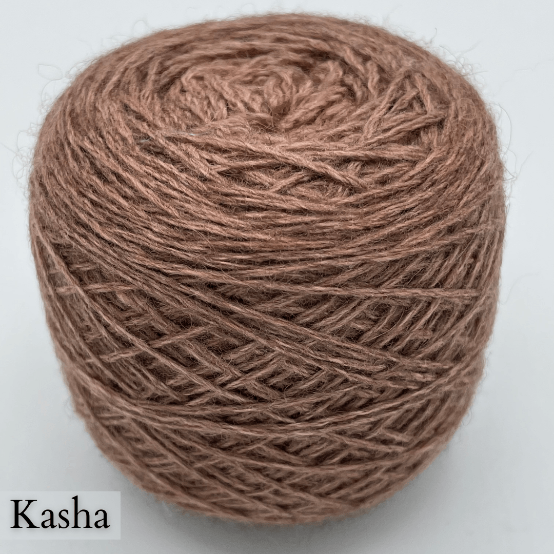 Bison Velvety Blend: Bison and Merino Yarn