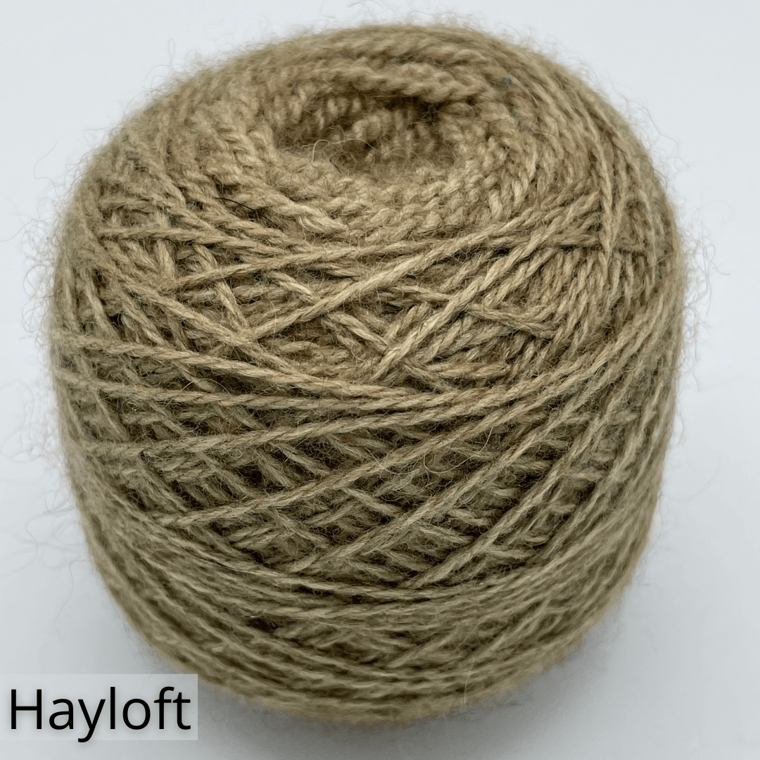 Luxury Blend: Qiviut, Merino and Silk Yarn