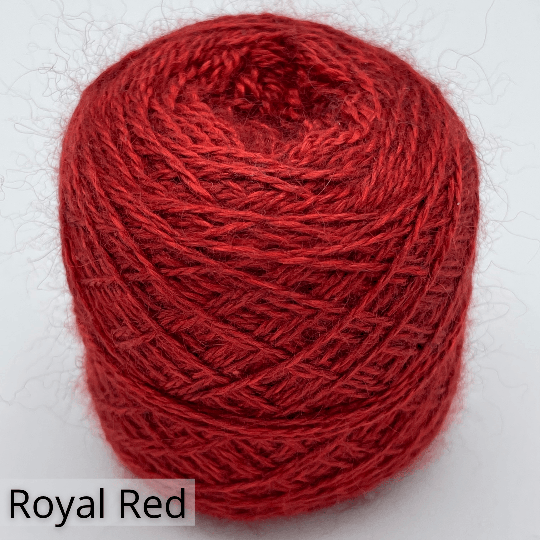 Royal Blend: Qiviut and Silk Yarn