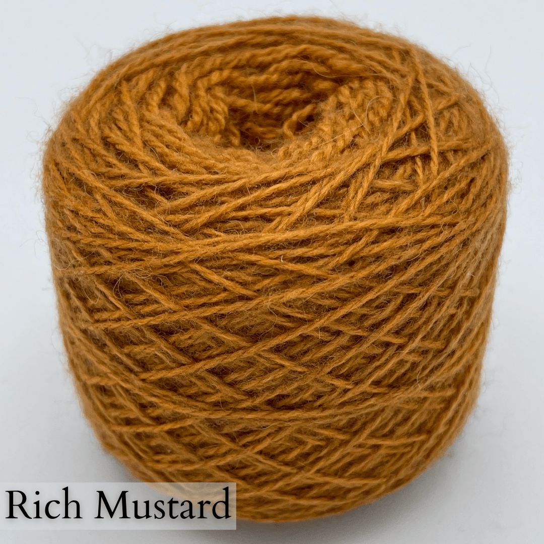 Bison Velvety Blend: Bison and Merino Yarn