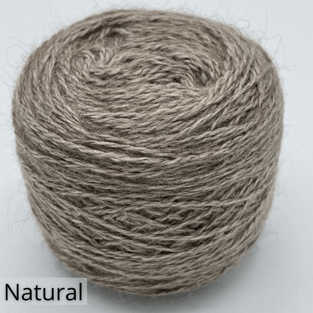 Luxury Blend: Qiviut, Merino and Silk Yarn