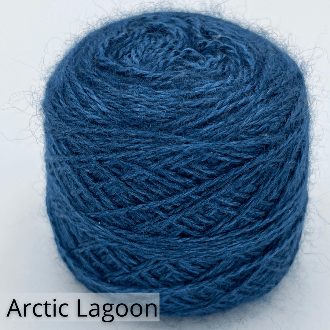 Royal Blend: Qiviut and Silk Yarn