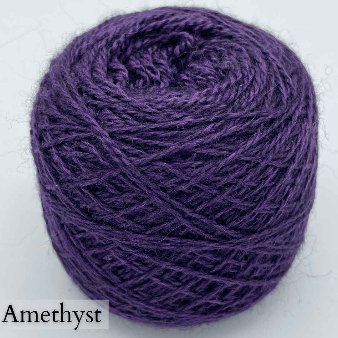 Bison Blend: Bison, Merino and Silk Blend Yarn