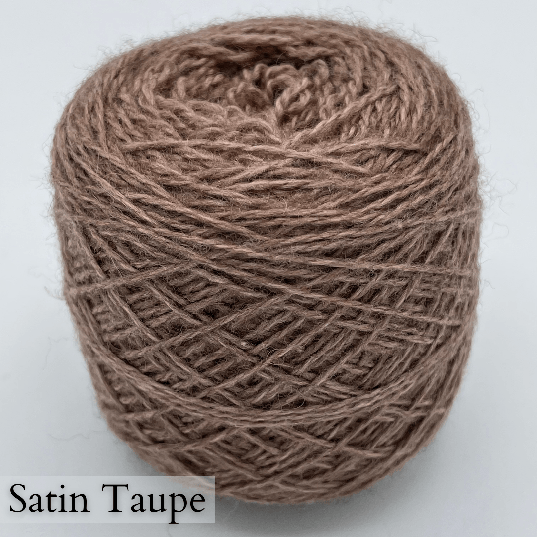 Bison Velvety Blend: Bison and Merino Yarn