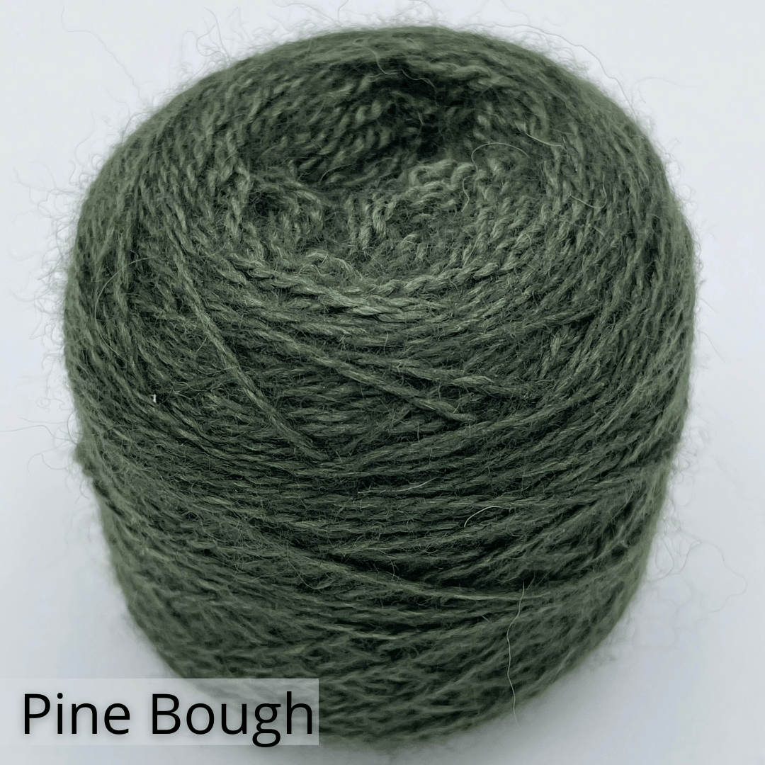 Luxury Blend: Qiviut, Merino and Silk Yarn