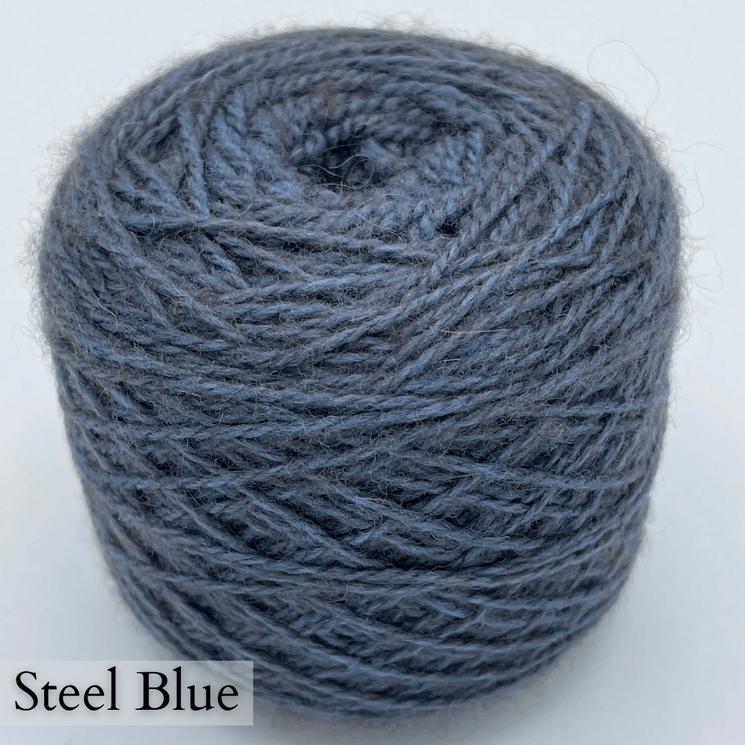 Bison Velvety Blend: Bison and Merino Yarn