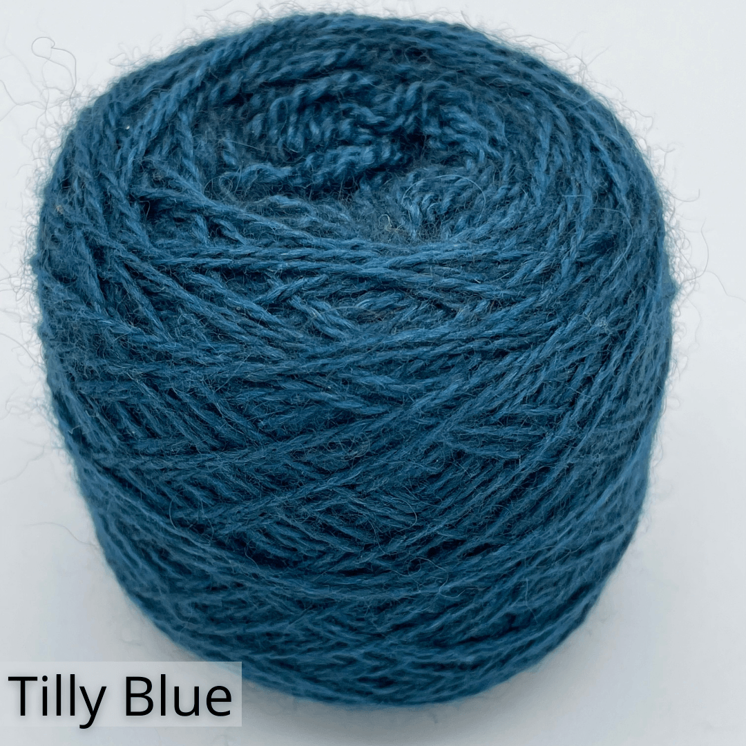 Luxury Blend: Qiviut, Merino and Silk Yarn