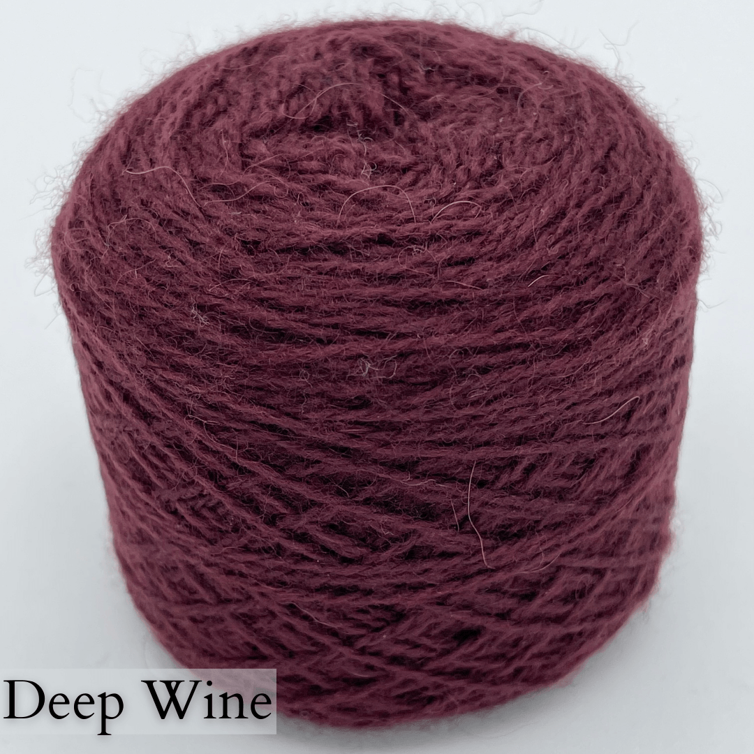 Bison Velvety Blend: Bison and Merino Yarn