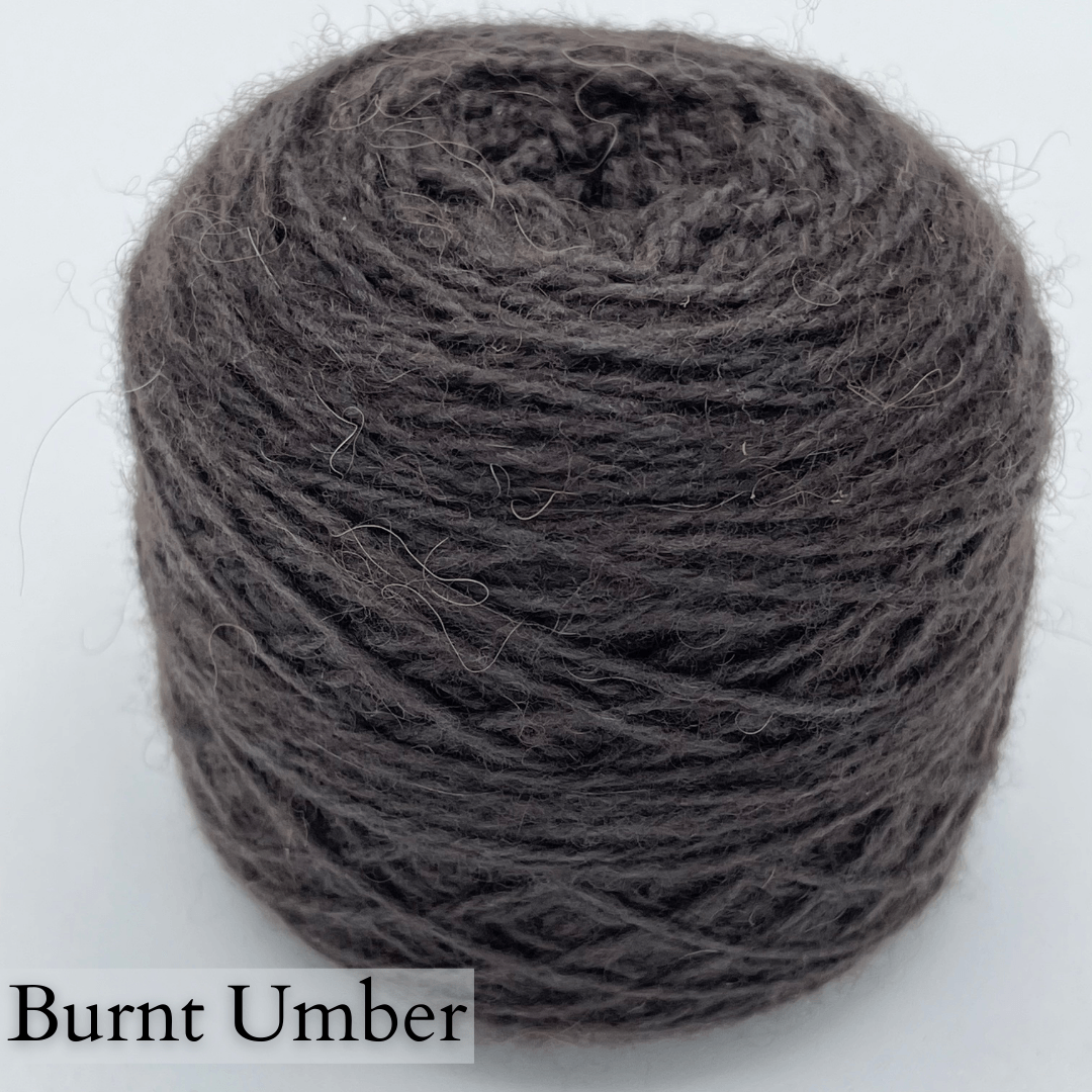 Bison Velvety Blend: Bison and Merino Yarn