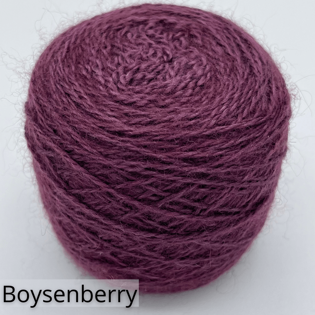 Luxury Blend: Qiviut, Merino and Silk Yarn