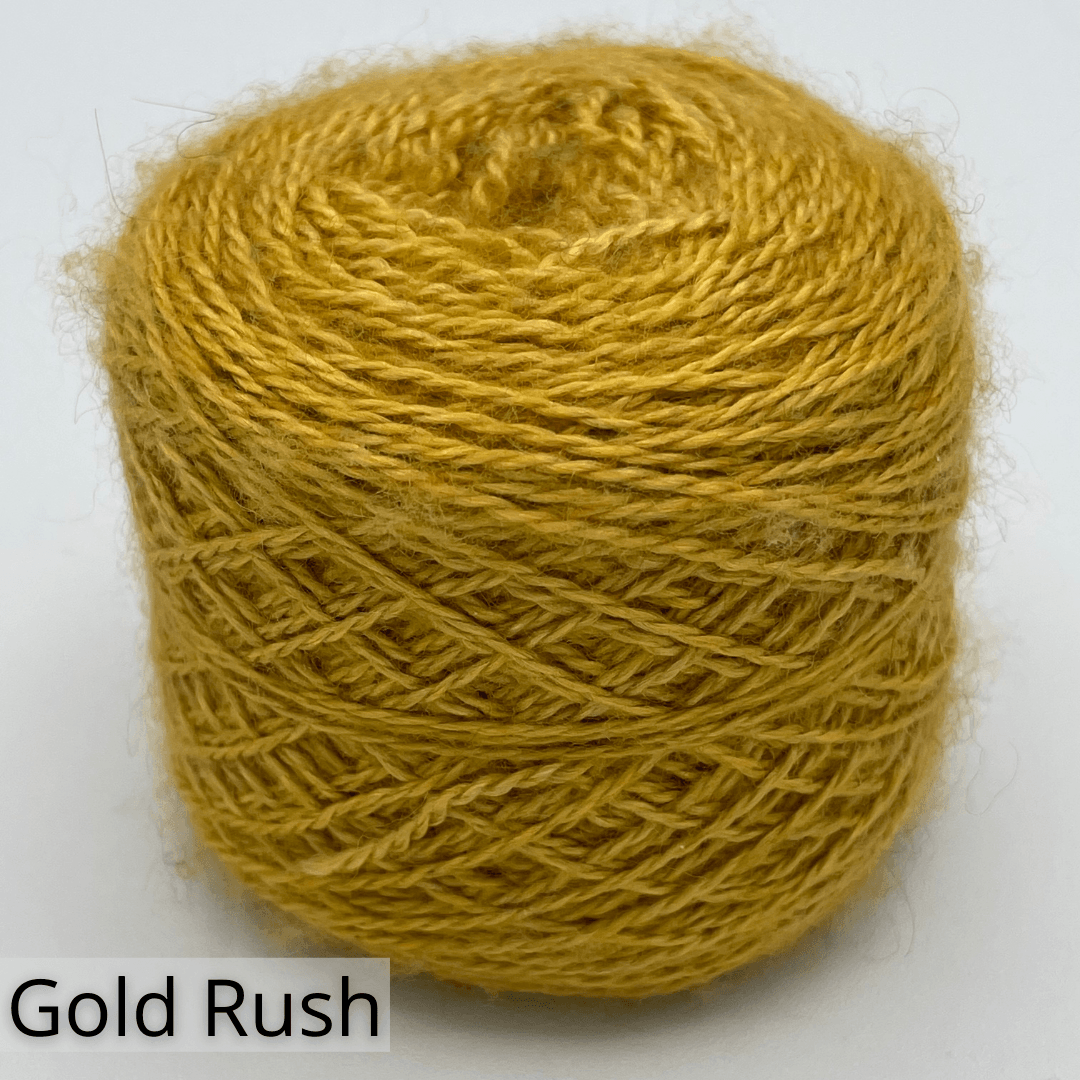 Royal Blend: Qiviut and Silk Yarn