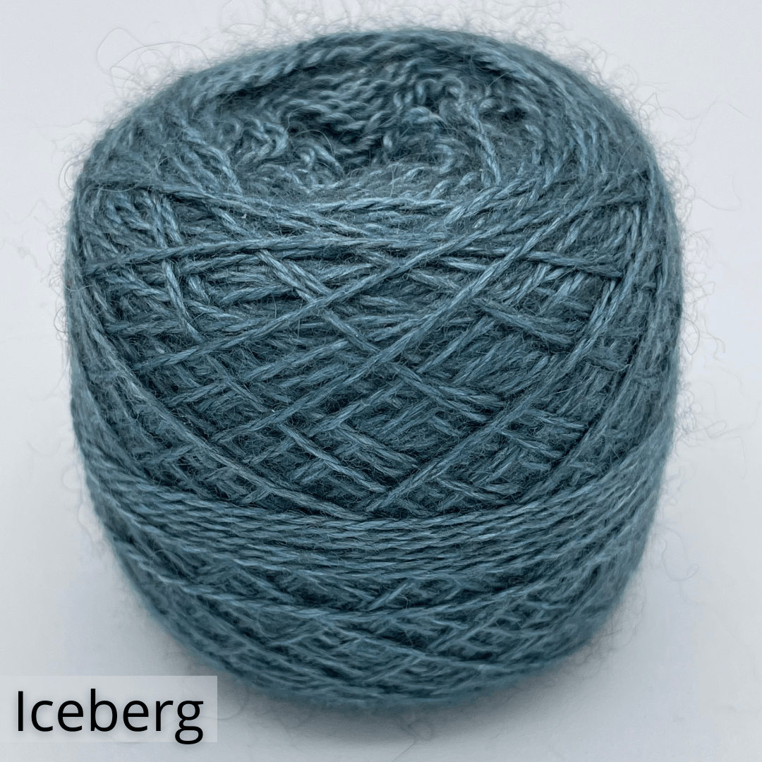 Royal Blend: Qiviut and Silk Yarn