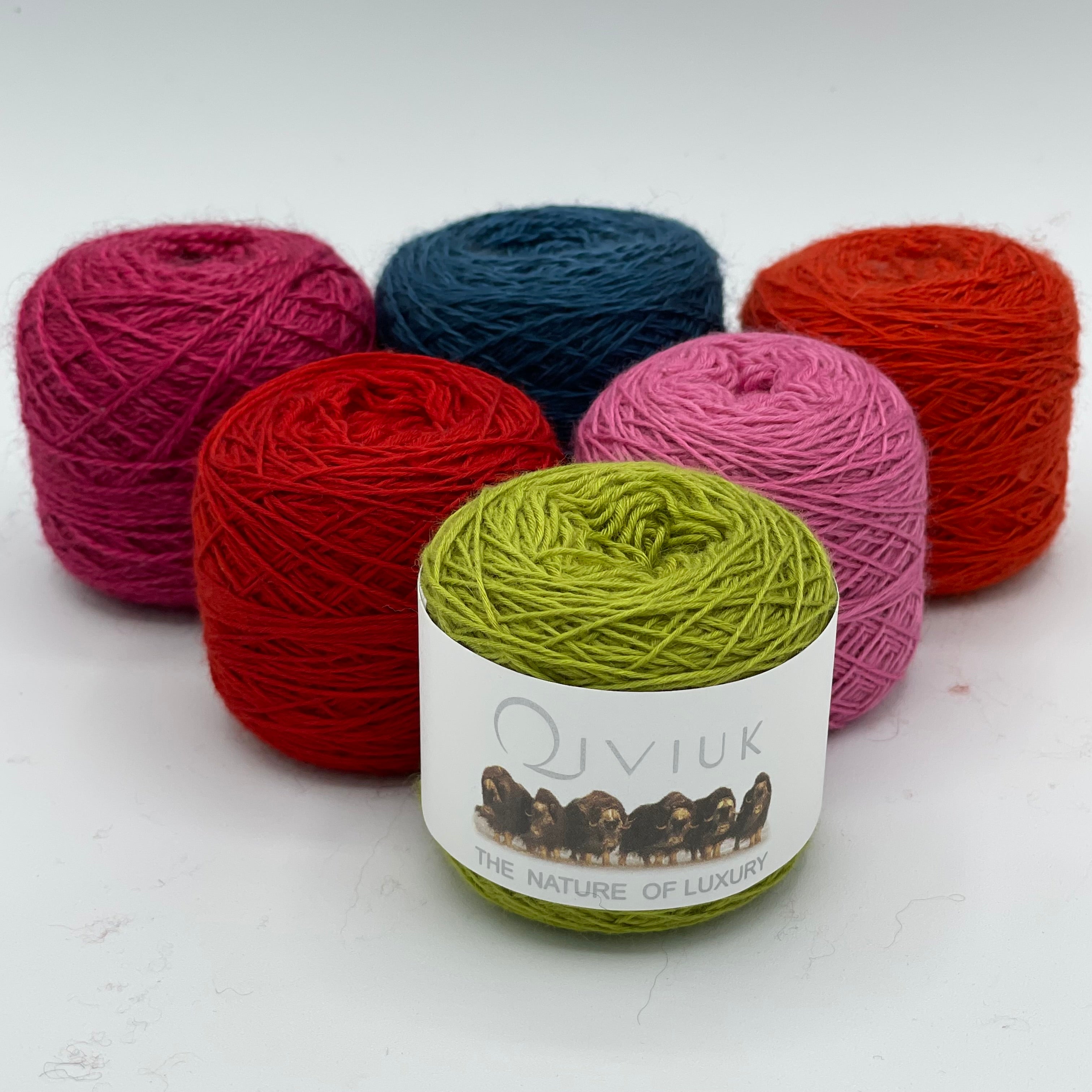 Imperial Qiviut Blend: Qiviut and Cashmere Yarn