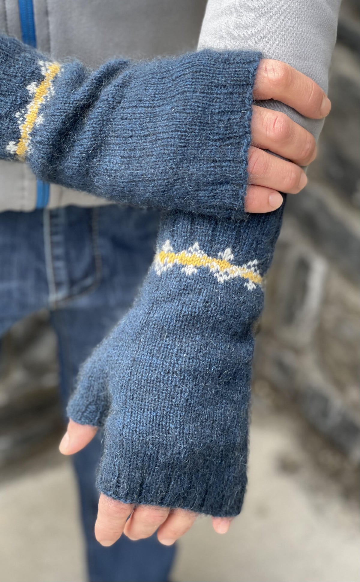 Learn to Knit Kit: Fingerless Mitts – gather here online