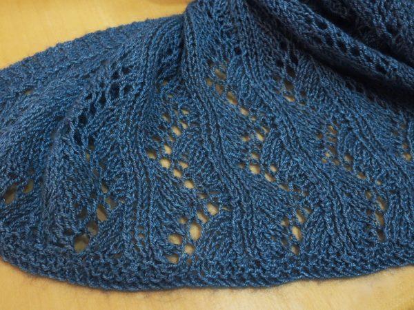 Blue Lace Shawl