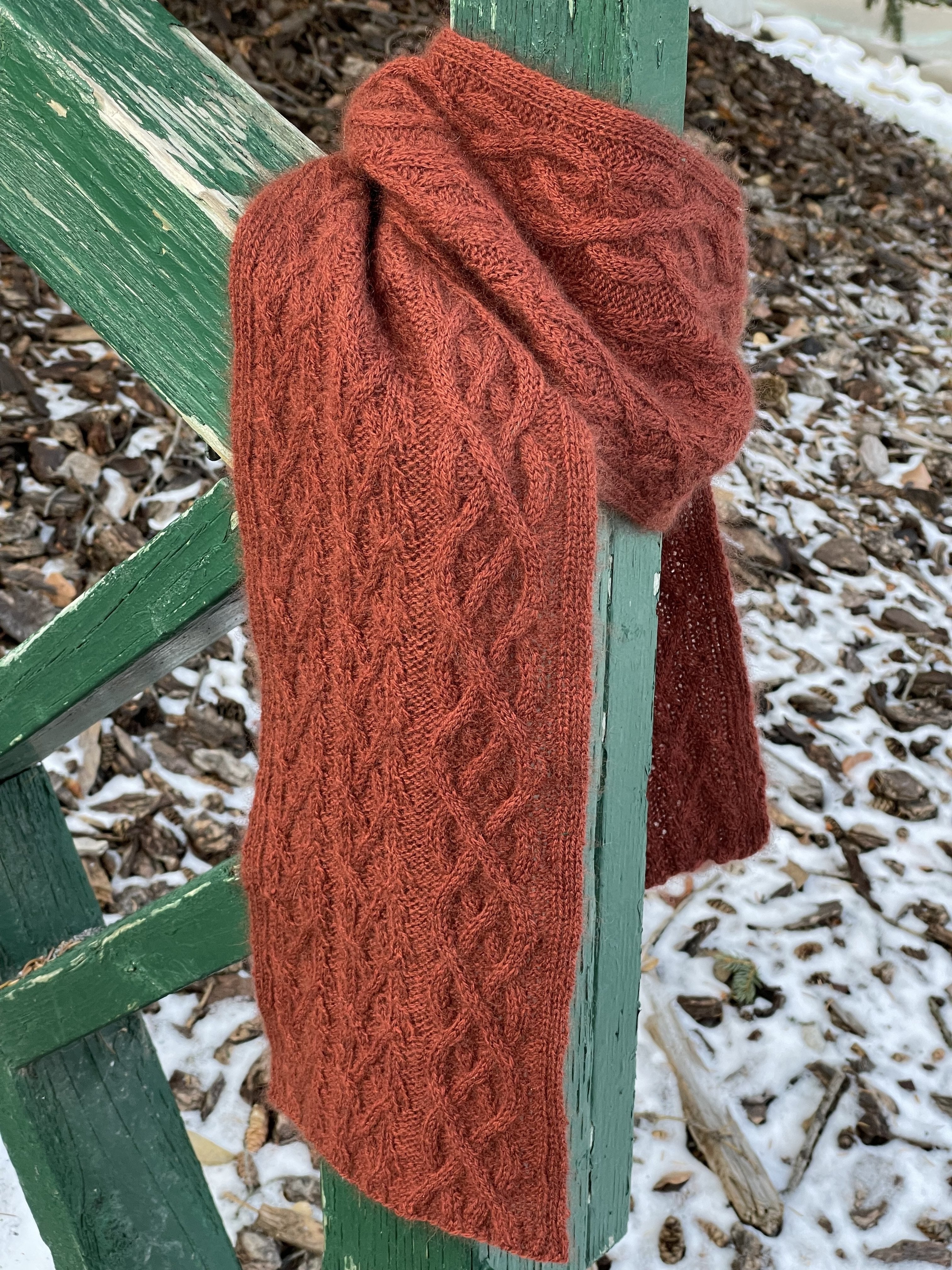 Comfy Cable Scarf