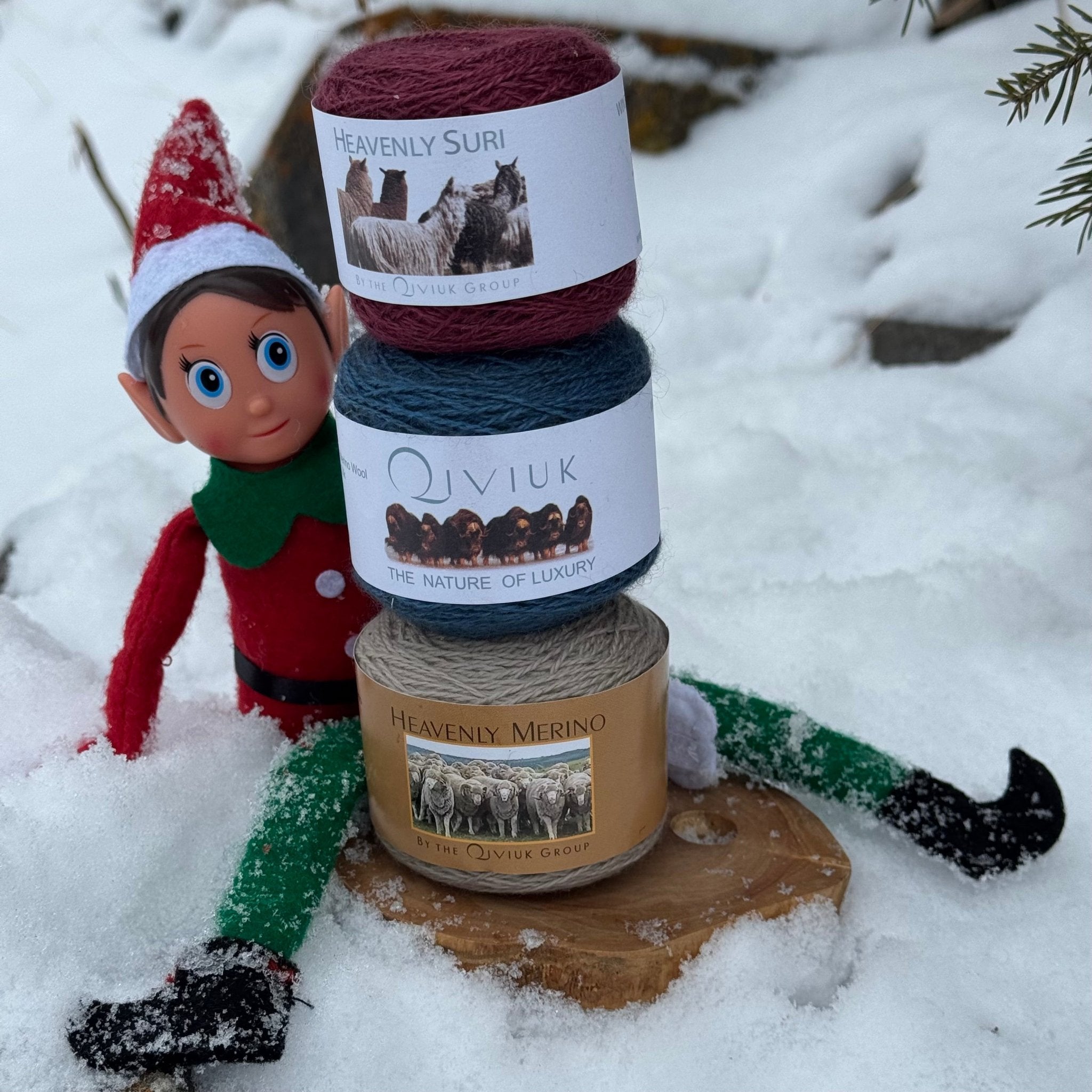 Santa's Elves Yarn Bundles