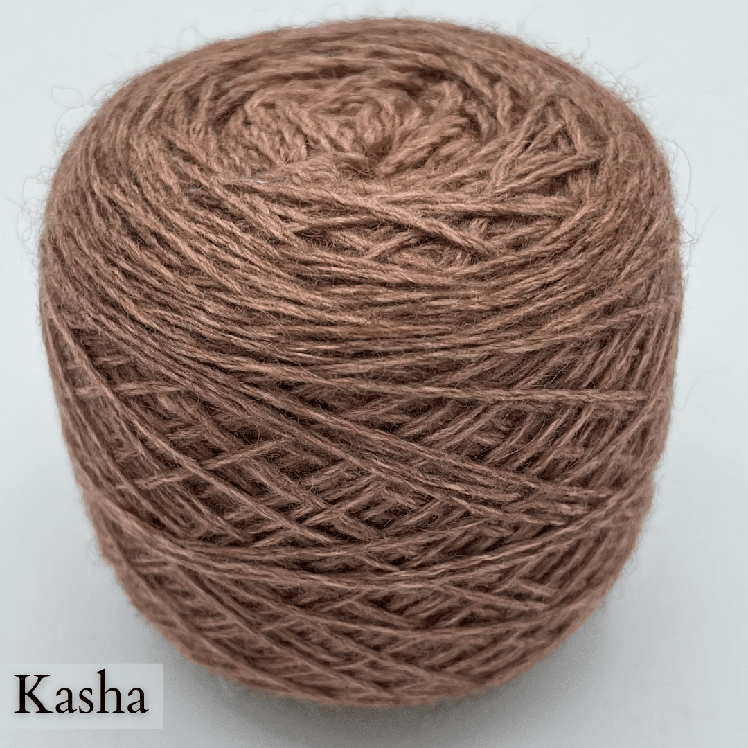 Bison Velvety Blend: Bison and Merino Yarn
