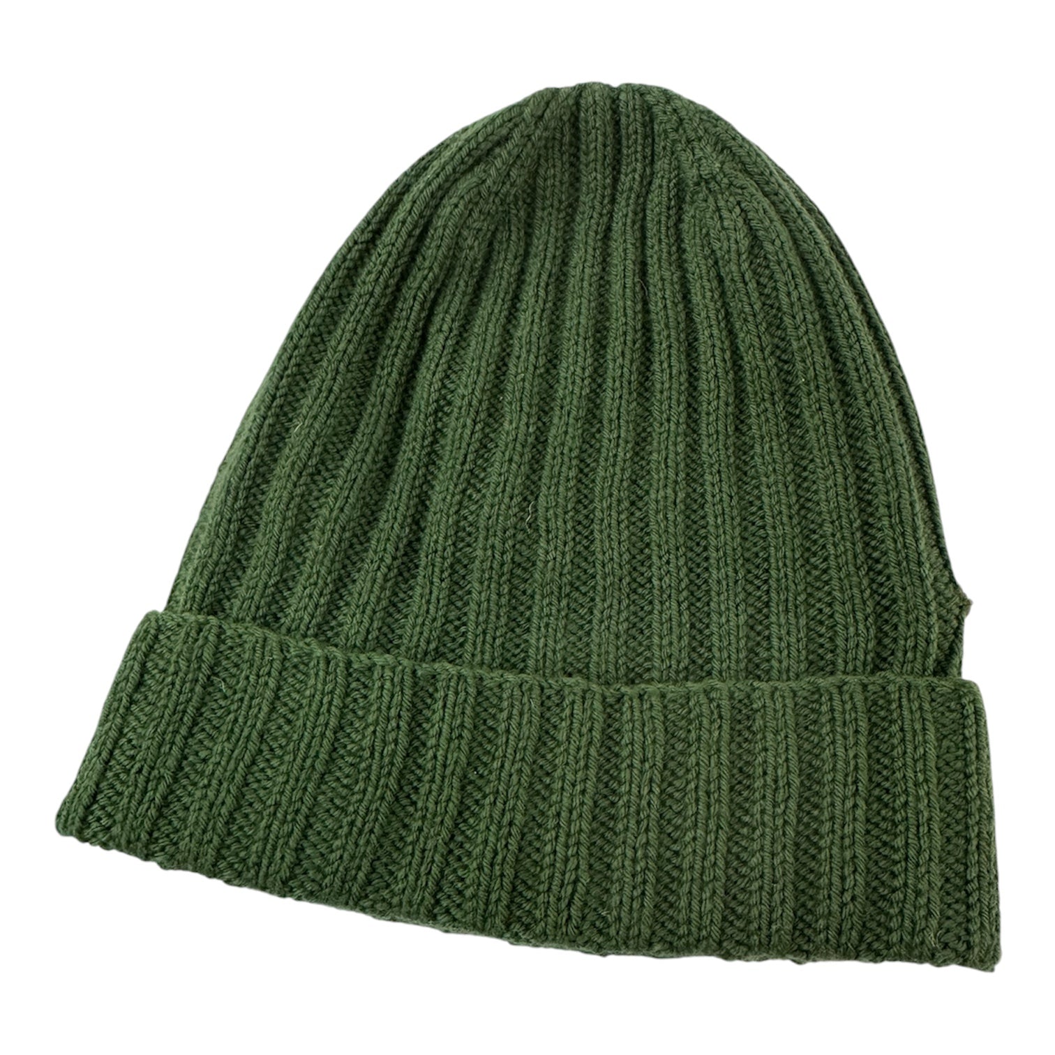 Ribbed Merino Wool Beanie - Worsted Pattern