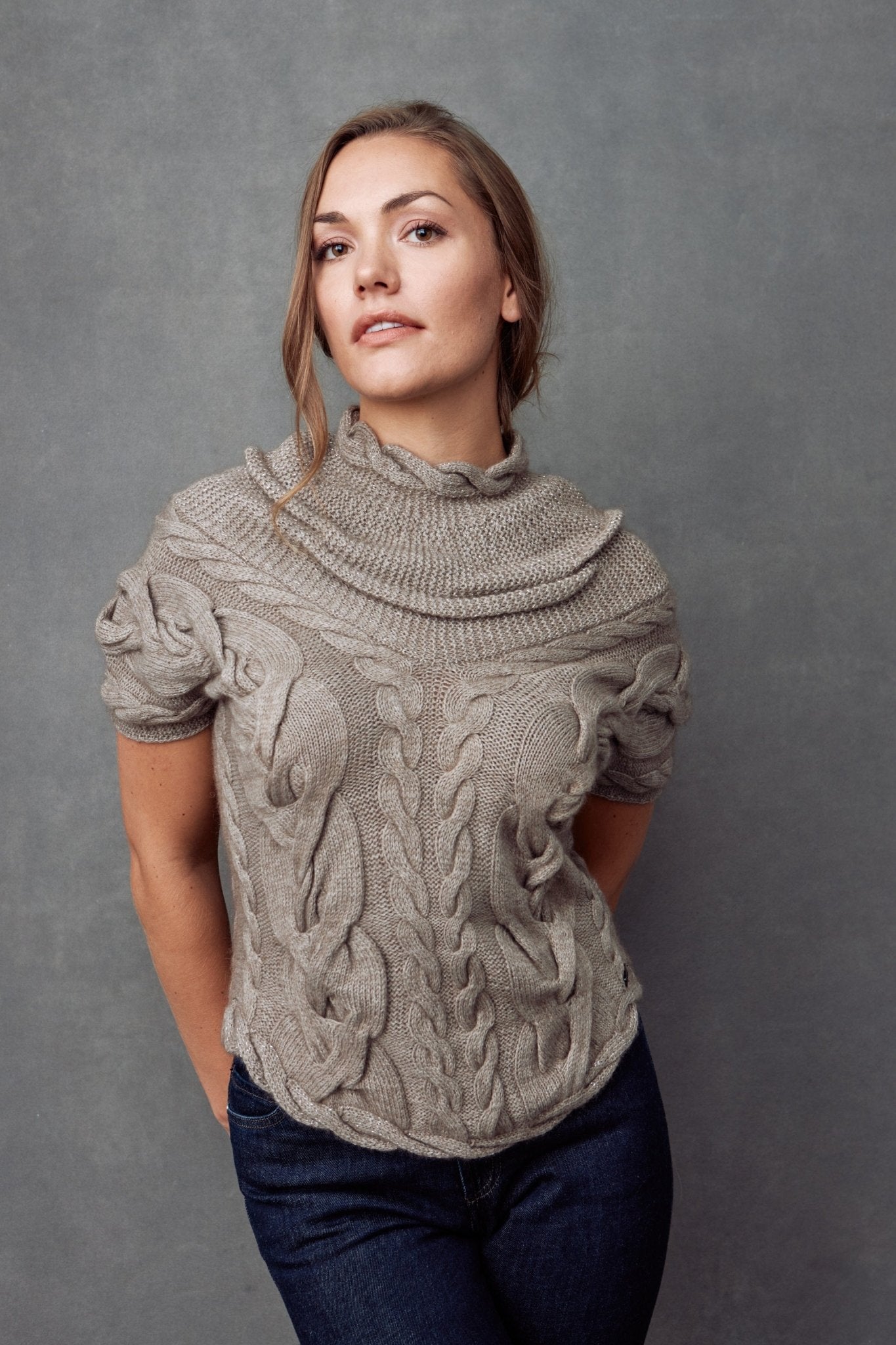 Cabled Cowl  Pullover