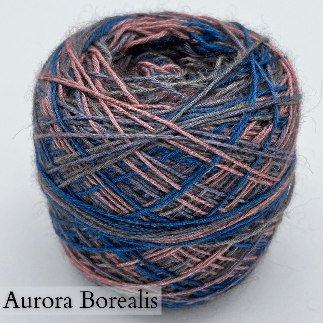 Bison Fiber Bison Variegated Blend: Bison and Silk Yarn – Windy Valley Muskox