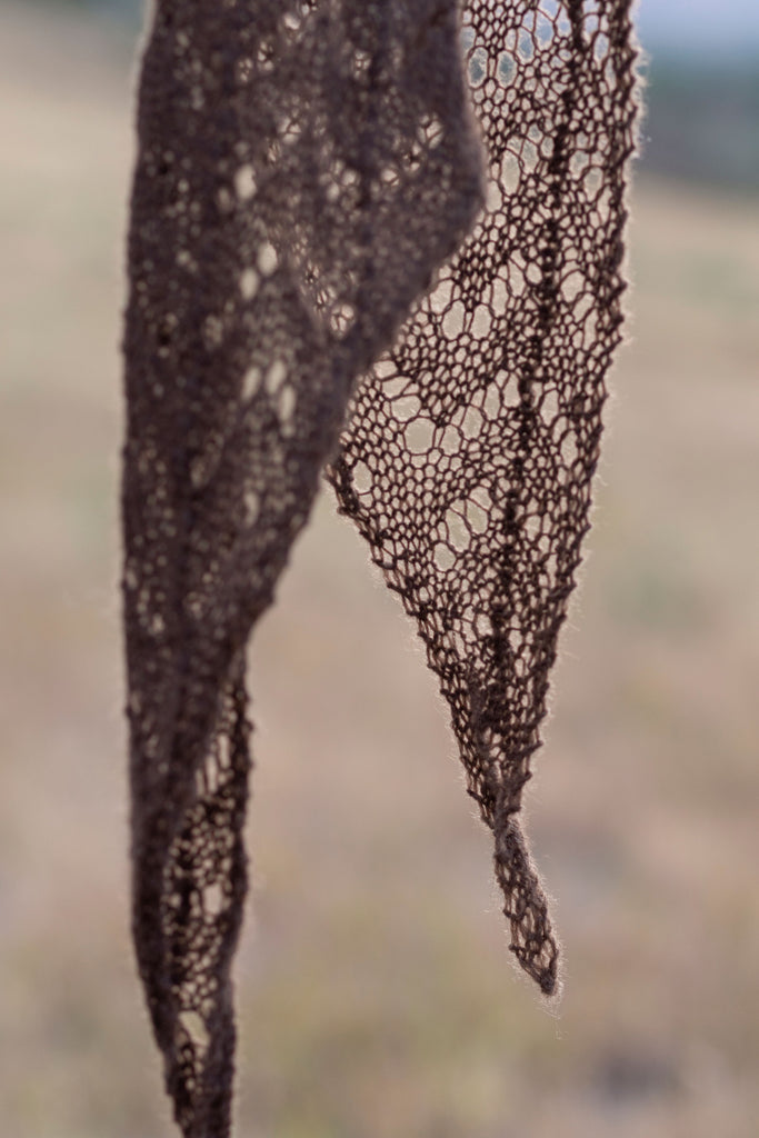 Bison Lace Scarf