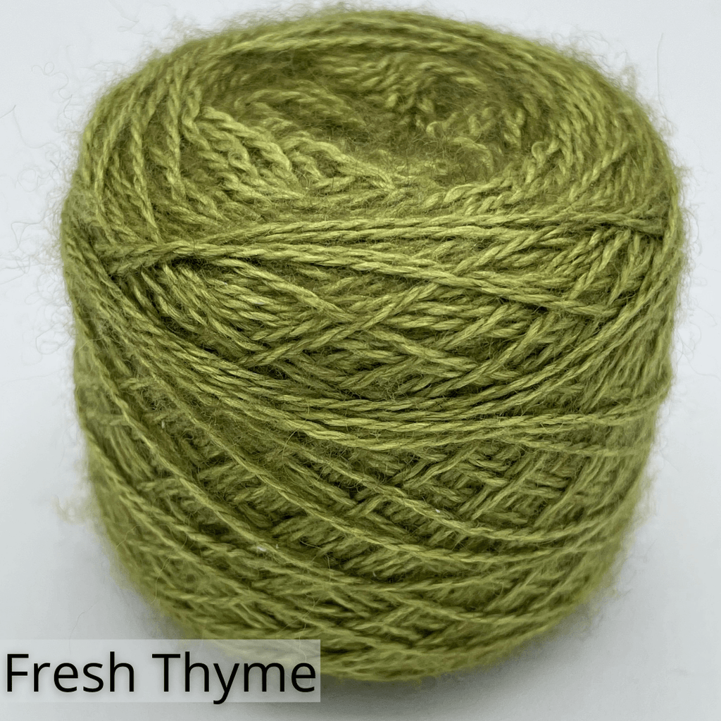 Royal Blend: Qiviut and Silk Yarn