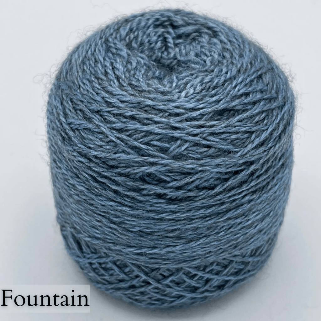 Bison Blend Bison Merino and Silk Blend Yarn Windy Valley Muskox
