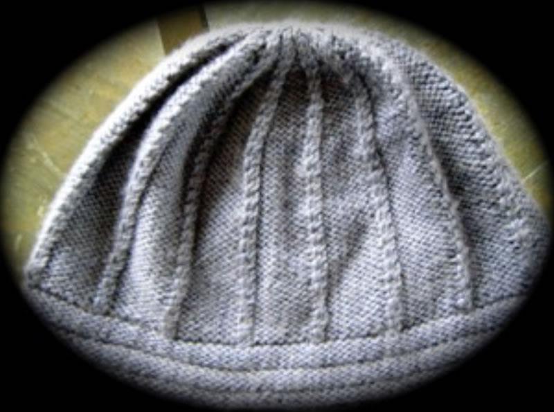 Mock Cable Hat Pattern