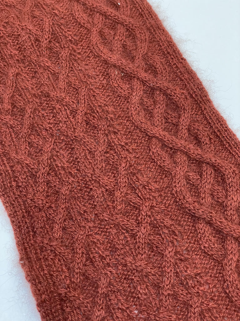 Comfy Cable Scarf